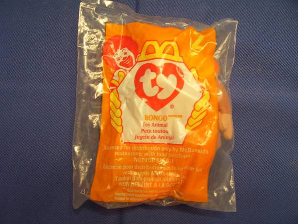 MCDONALDS TEENIE BEANIE BABIES 1998 SERIES