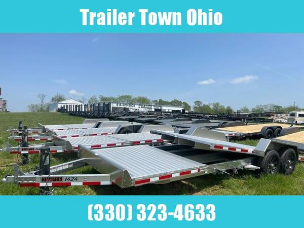 2022 Timpte 83 x 24 Tilt Steel/ Aluminum Equipment Trailer