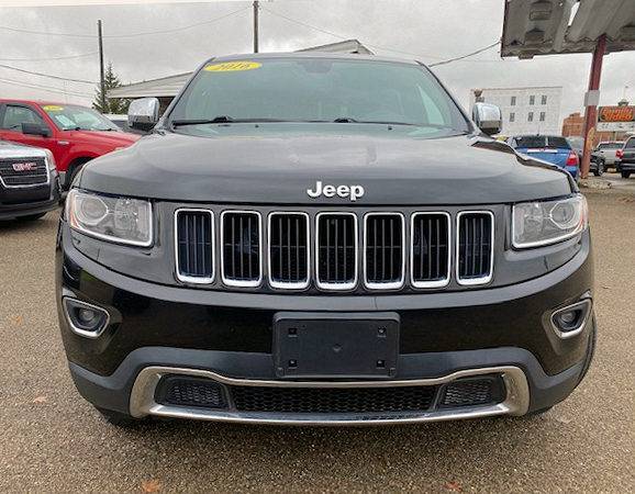 2016 Jeep Grand Cherokee 4WD Limited-47k Miles-Roof-Leather-Loaded