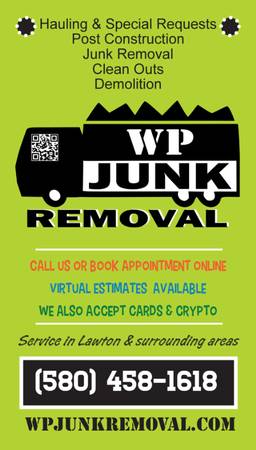 Junk Removal & Hauling ~ Tree Removal ~ Clean Outs