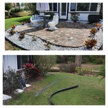 YARD CLEAN UP.. ROCK/MULCH INSTALL.LAWNCARE/WEEDS..HEDGE/TREE TRIMMING