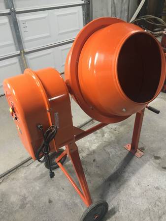 Cement Mixer 3-1/2 Cubic Ft. Trade for 3 wheeled gas golf cart