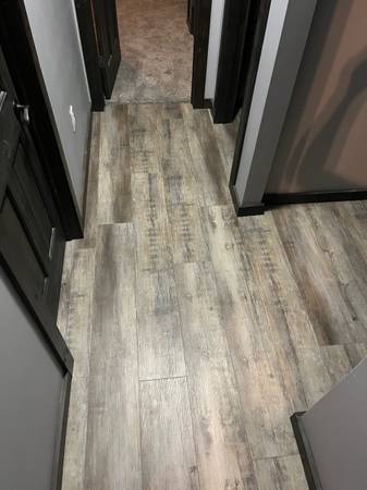 install Vinyl flooring