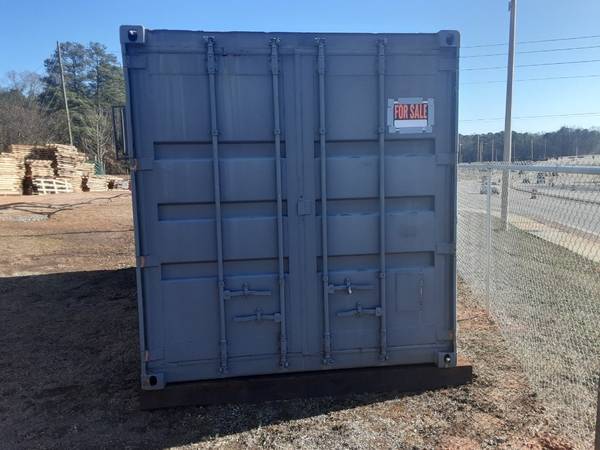 20′ container with 2 rollup doors and heat and air condition installed