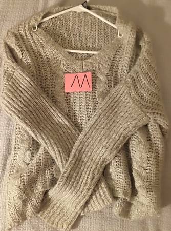 Sweaters, Dusters, Shawls, Hoodies +1Dress