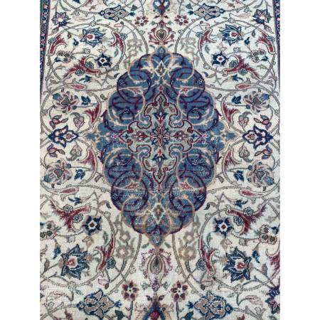 Antique Hand Knotted Wool Persian Wool Kashan Area Rug 6′ x 10’3