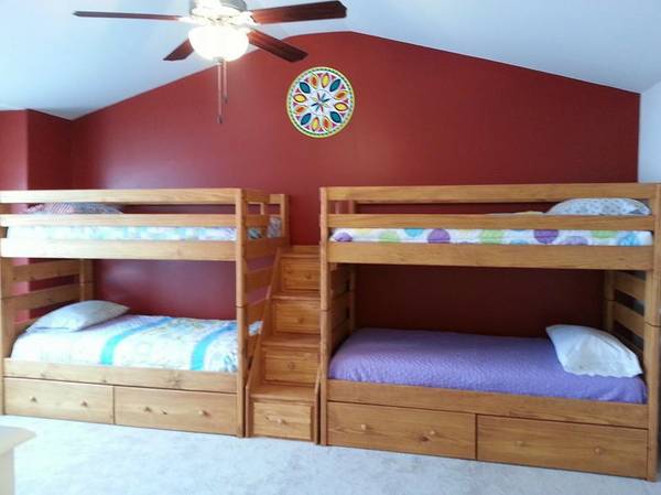 Solid Wood Custom Bunk Beds – New