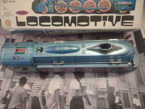 International Express Locomotive Friction Toy with Box