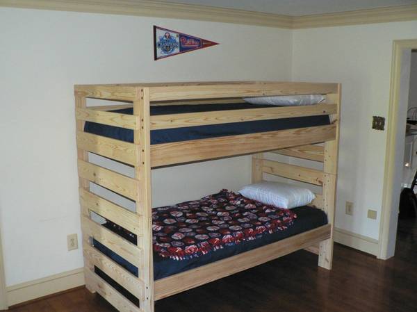 Solid Wood Custom Bunk Beds – New