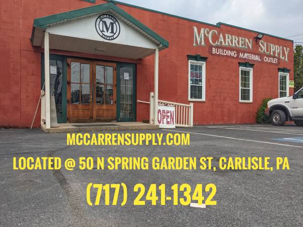 Mccarren Supply Surplus Building Materials