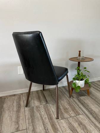 MCM vinyl chair