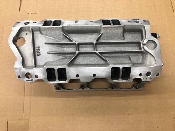 small block chevy 671 blower manifold