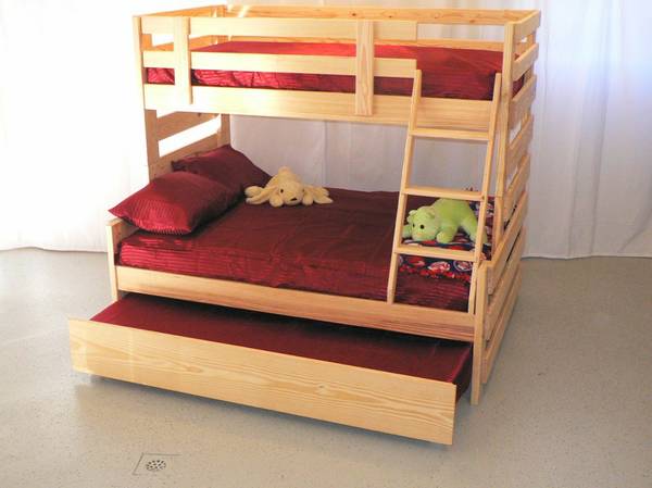 Solid Wood Custom Bunk Beds – New