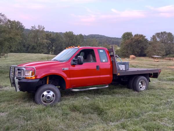 2001 f350 flatbed 4X4