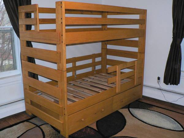 Solid Wood Custom Bunk Beds – New