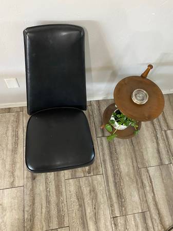 MCM vinyl chair