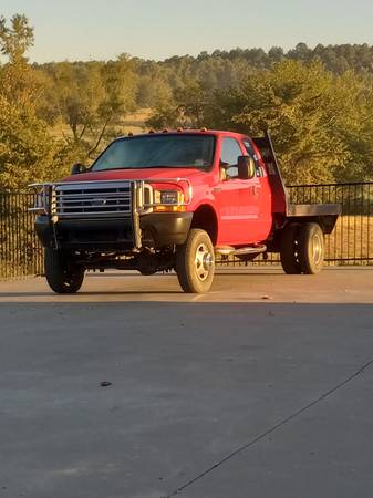 2001 f350 flatbed 4X4