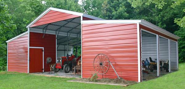 Steel Metal Buildings, Metal Garages, Carports, RV Cover, Metal Barns