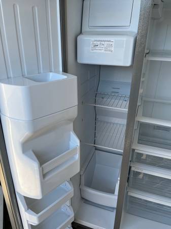 Whirlpool side by side refrigerator