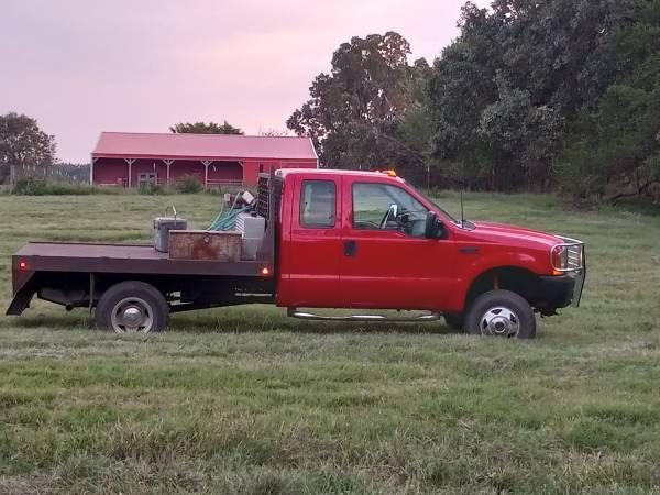 2001 f350 flatbed 4X4